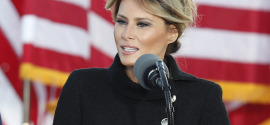 Melania malo drugače